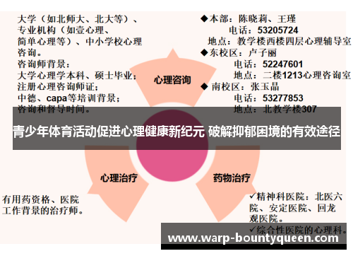 青少年体育活动促进心理健康新纪元 破解抑郁困境的有效途径